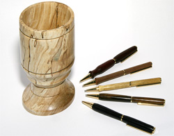 Goblet and Pens