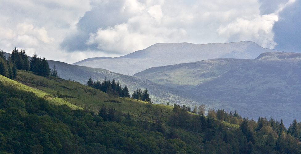 Hills Around Loch Katrine